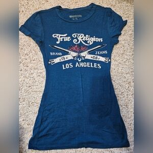 Teal True Religion Baby T-shirt